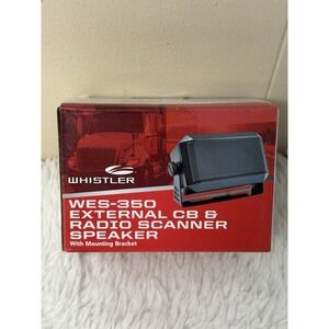 Whistler‎ Wes-350 External Cb & Radio Scanner Speaker W Mounting Bracket